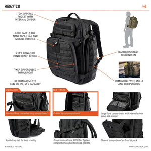 5.11 Rush12 2.0 Backpack