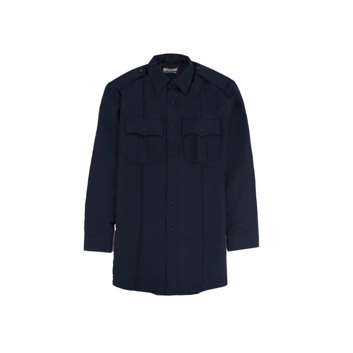 LONG SLEEVE ZIPPERED POLYESTER SHIRT