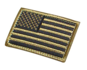 Desert Tan Flag Patch w/ Hook Blue Line Innovations 